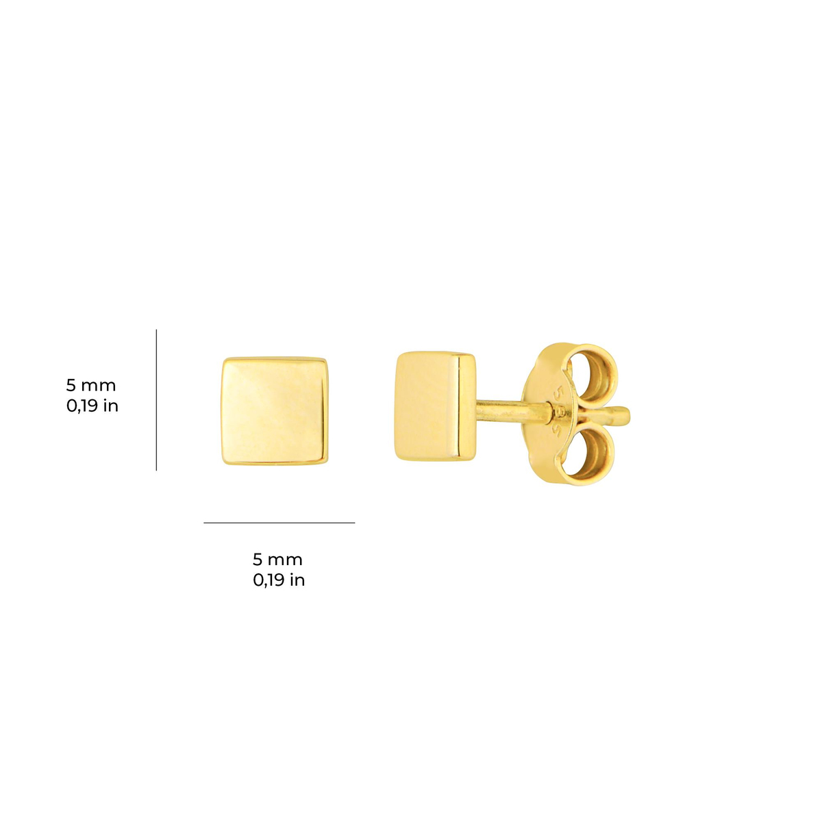 14 Ayar Altın Küpe