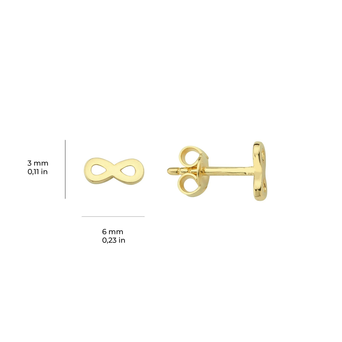 14 Ayar Altın Küpe