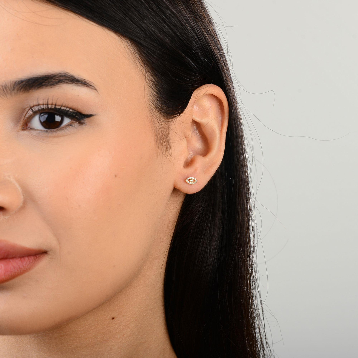 14 Ayar Altın Küpe