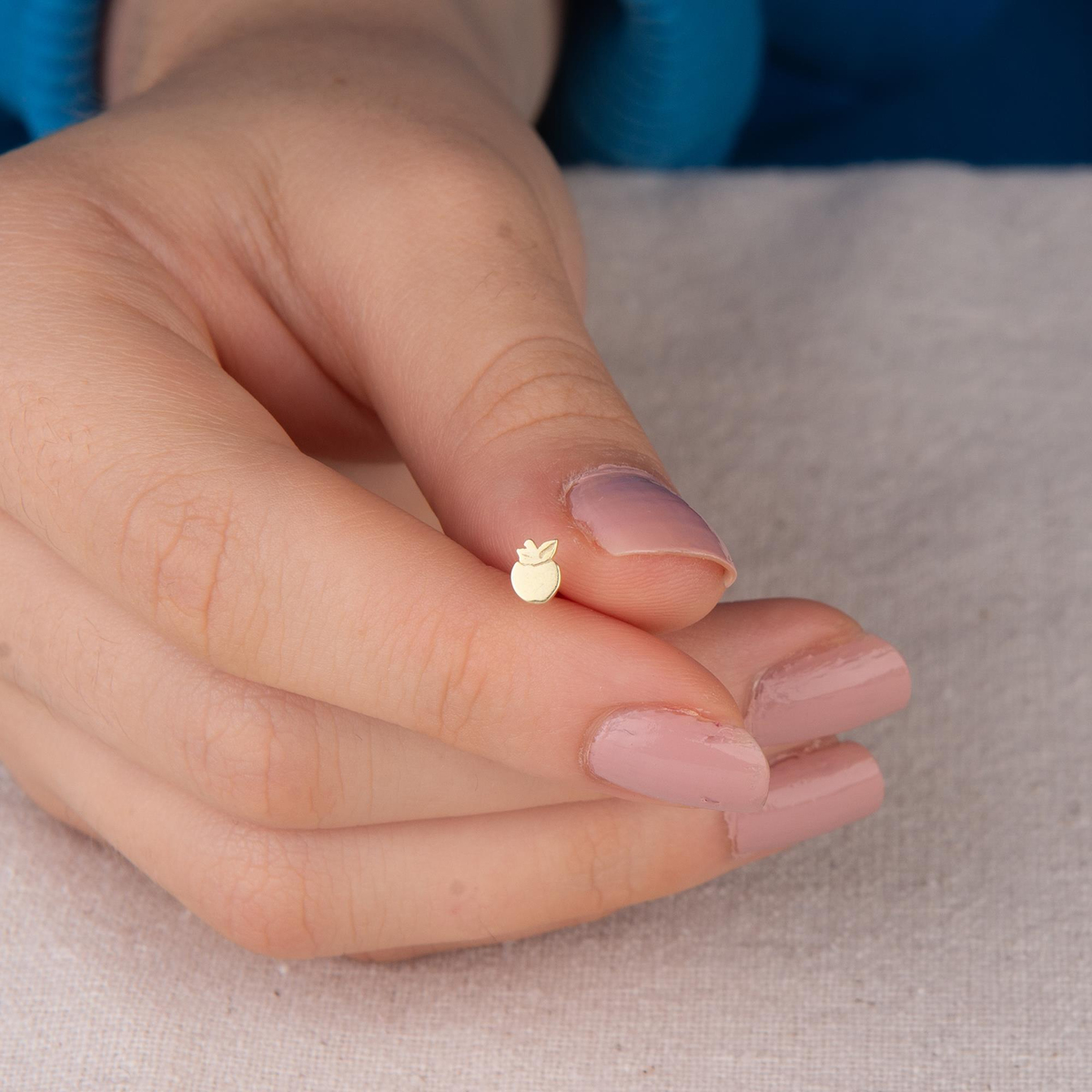 14 Ayar Altın Küpe