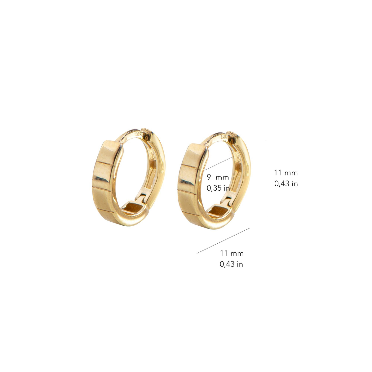 14 Ayar Altın Küpe