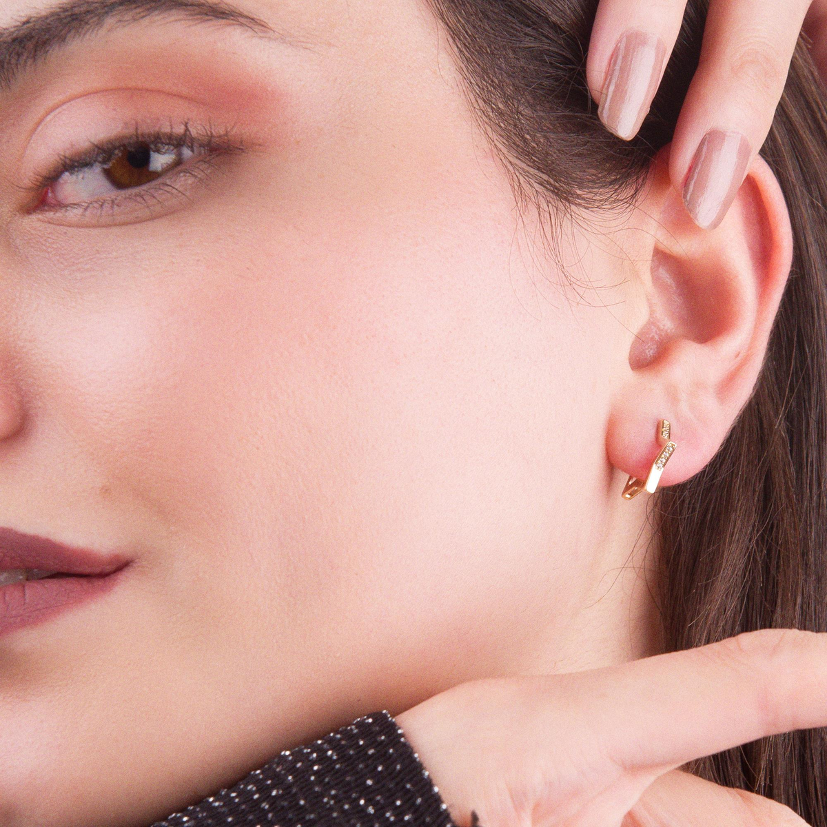 14 Ayar Altın Küpe