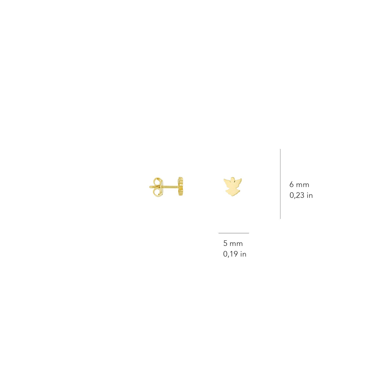 14 Ayar Altın Küpe