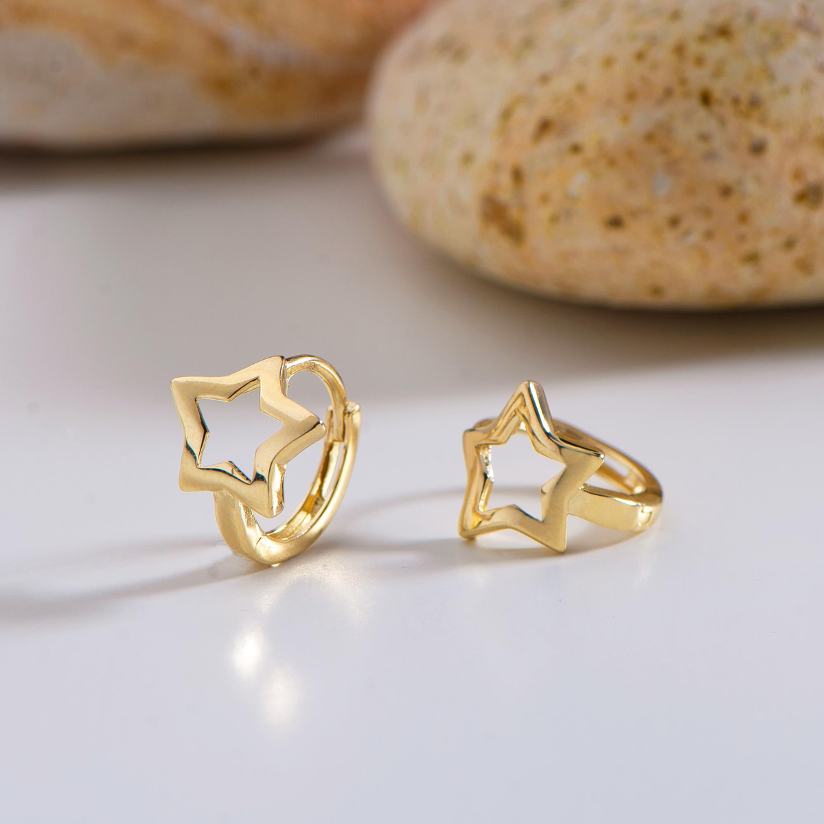 14 Ayar Altın Küpe