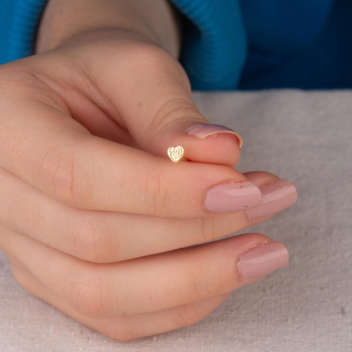 14 Ayar Altın Küpe