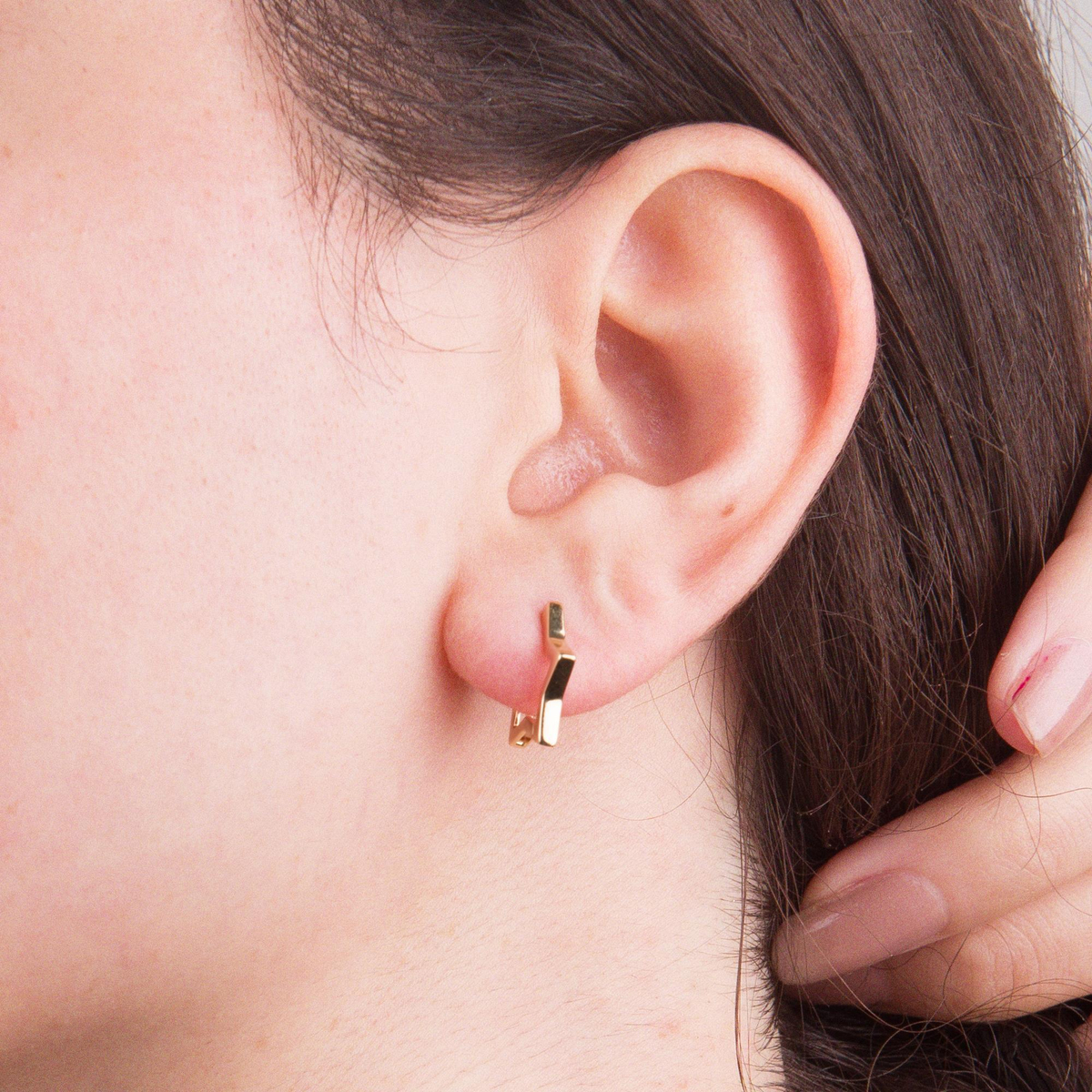 14 Ayar Altın Küpe