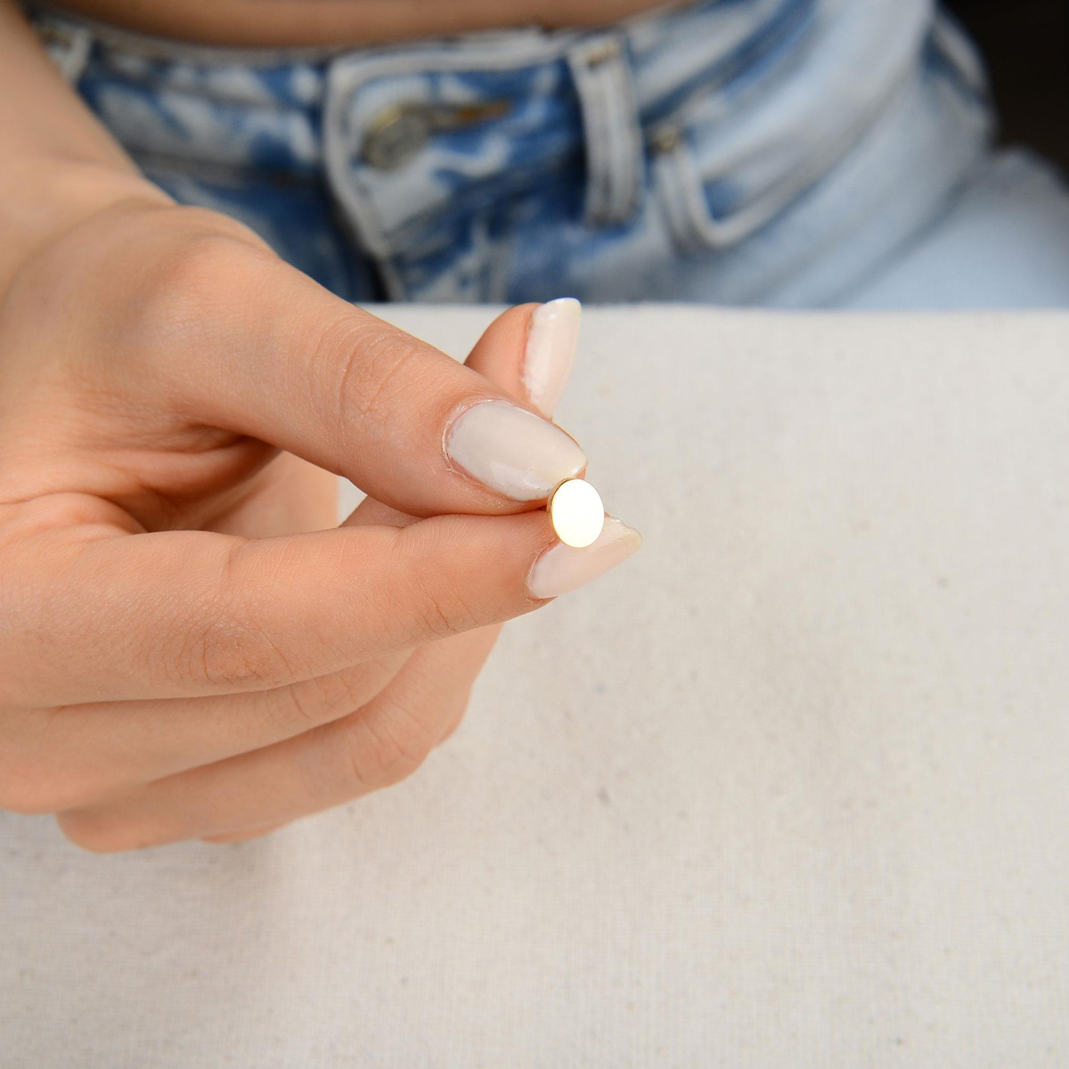 14 Ayar Altın Küpe