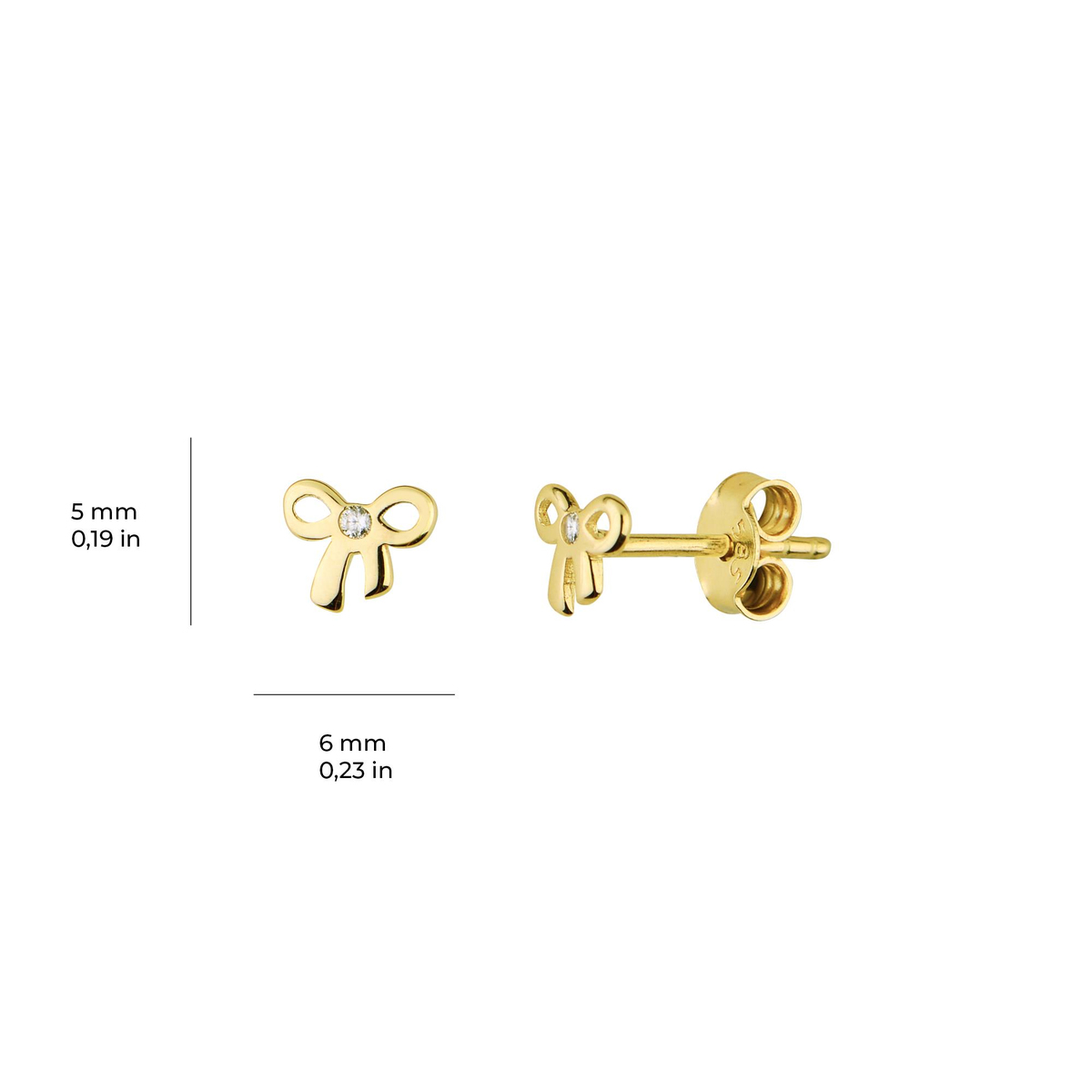 14 Ayar Altın Küpe