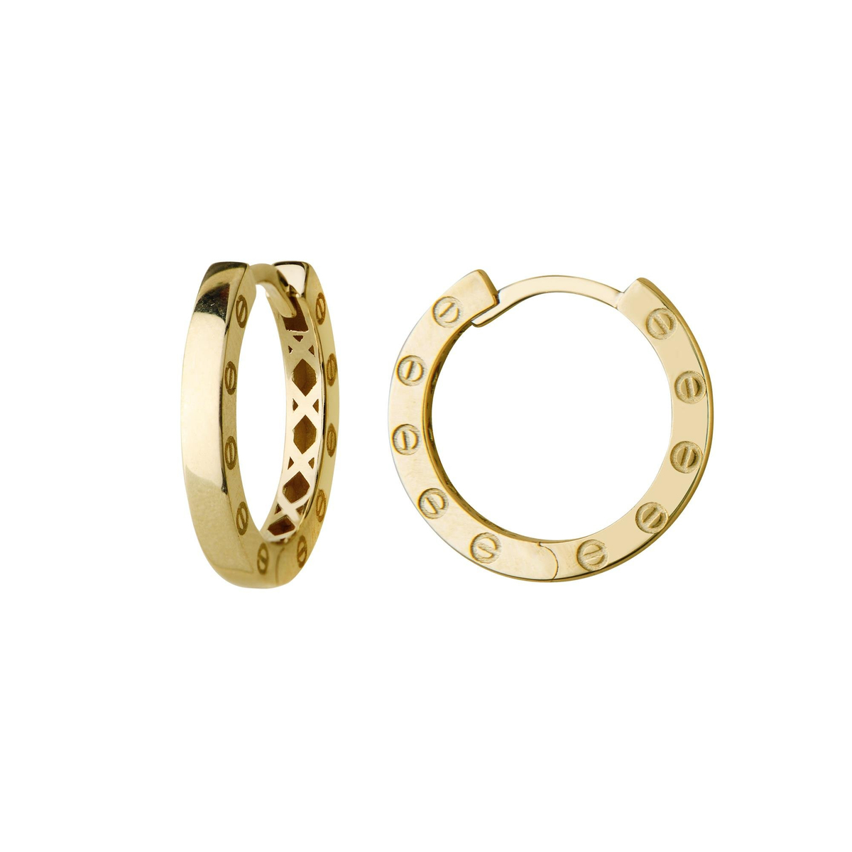 14 AYAR FİZYON ALTIN KÜPE