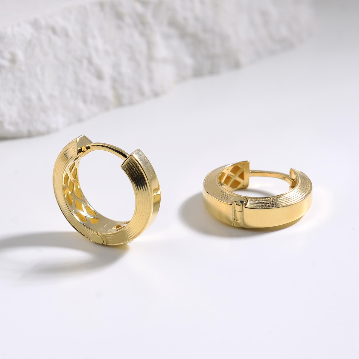 14 AYAR FİZYON ALTIN KÜPE