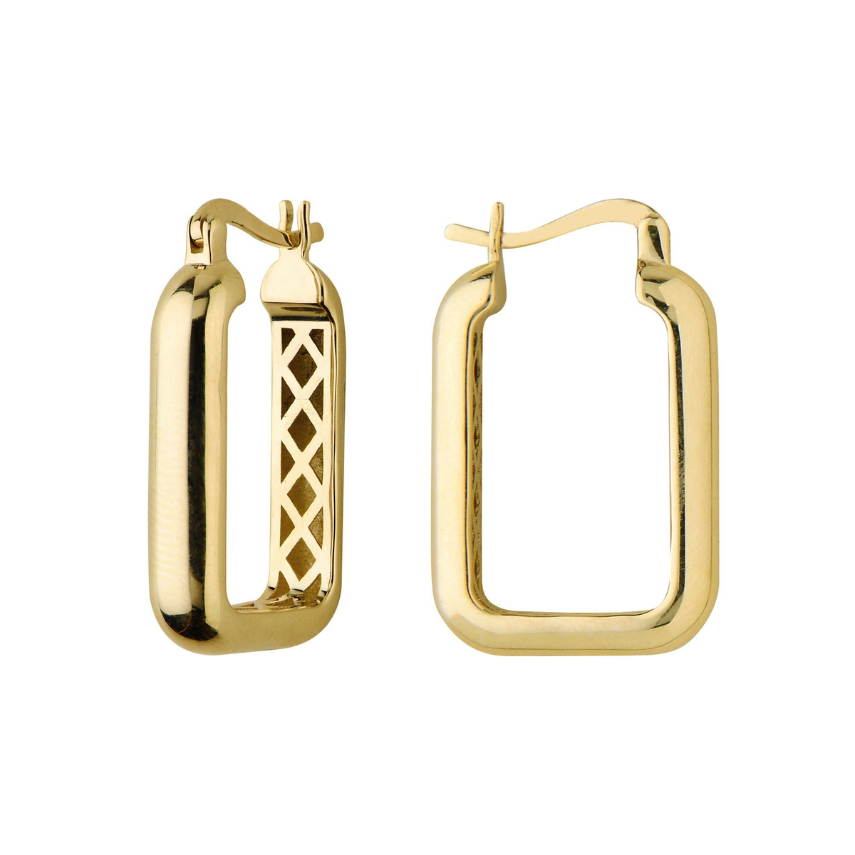 14 AYAR FİZYON ALTIN KÜPE