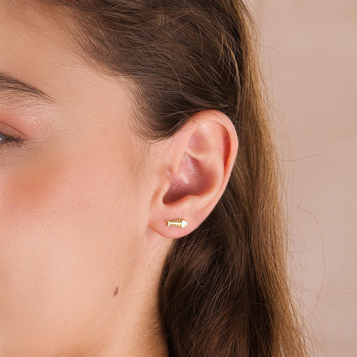 14K ALTIN BALIK KÜPE