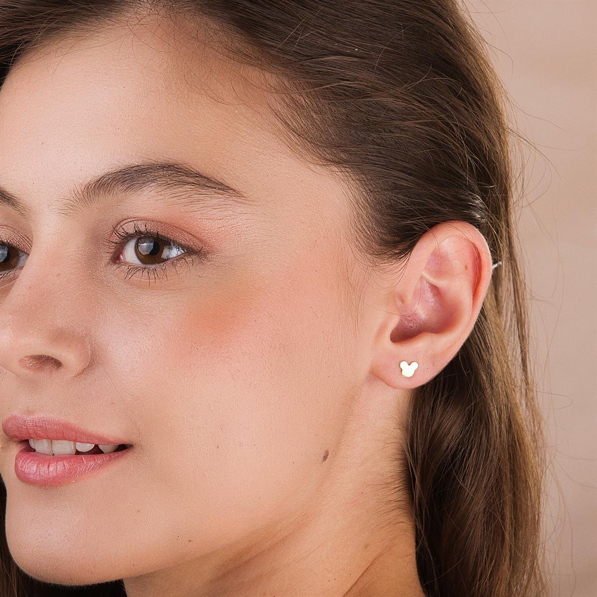 14K ALTIN MICKEY KÜPE