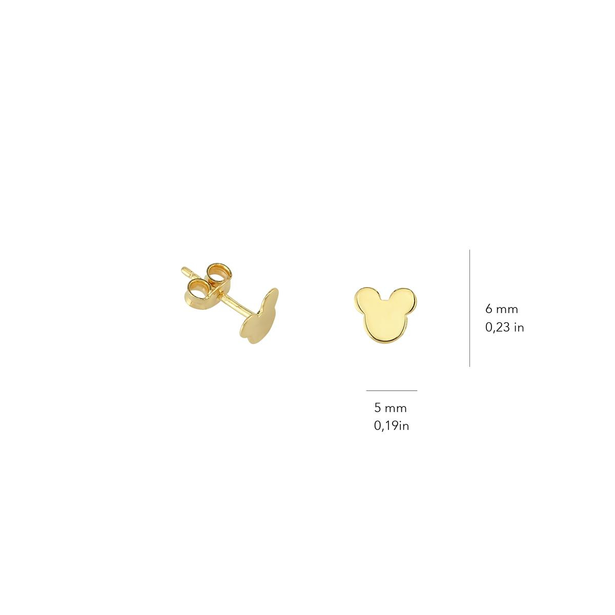 14K ALTIN MICKEY KÜPE