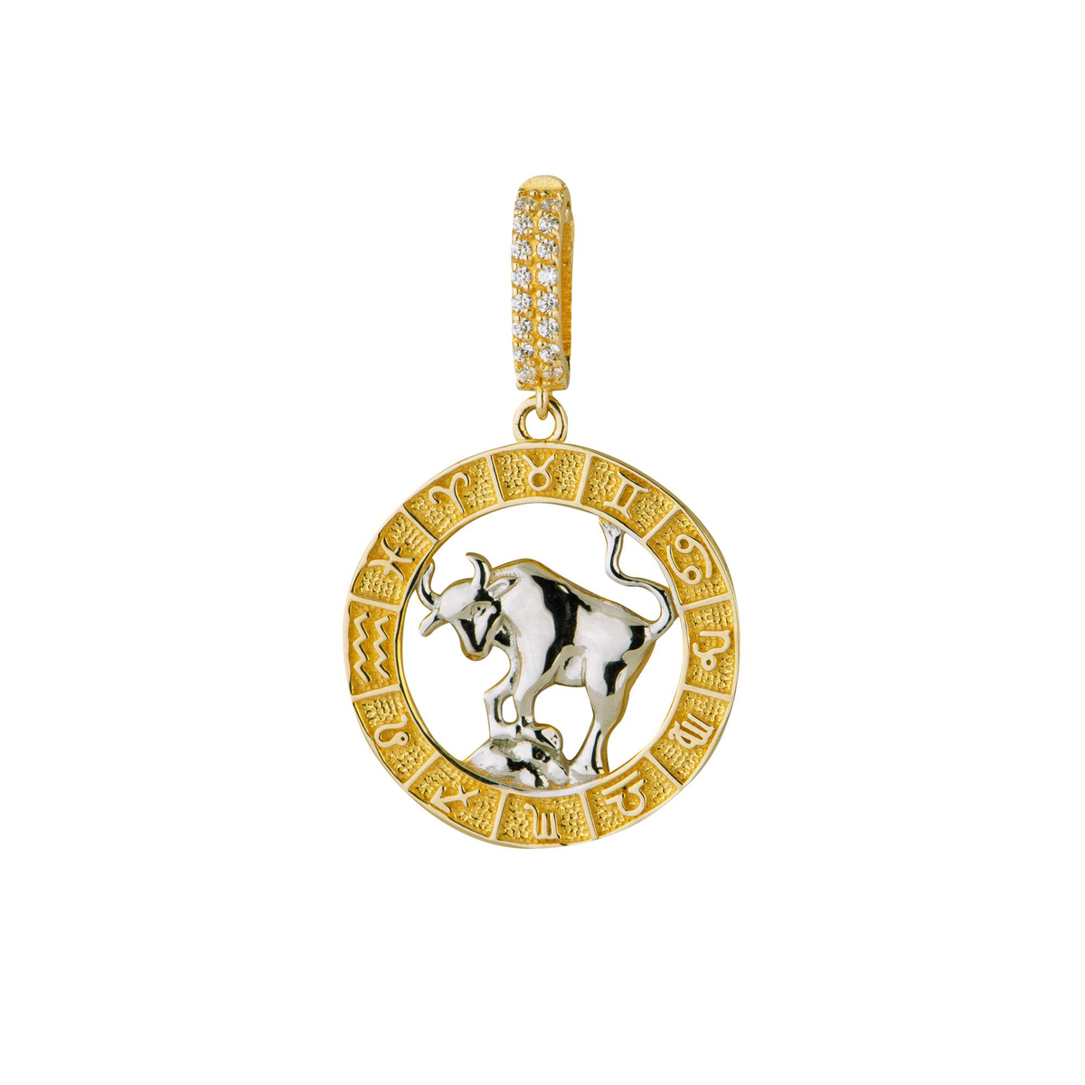 Boğa Burç Altın Charm