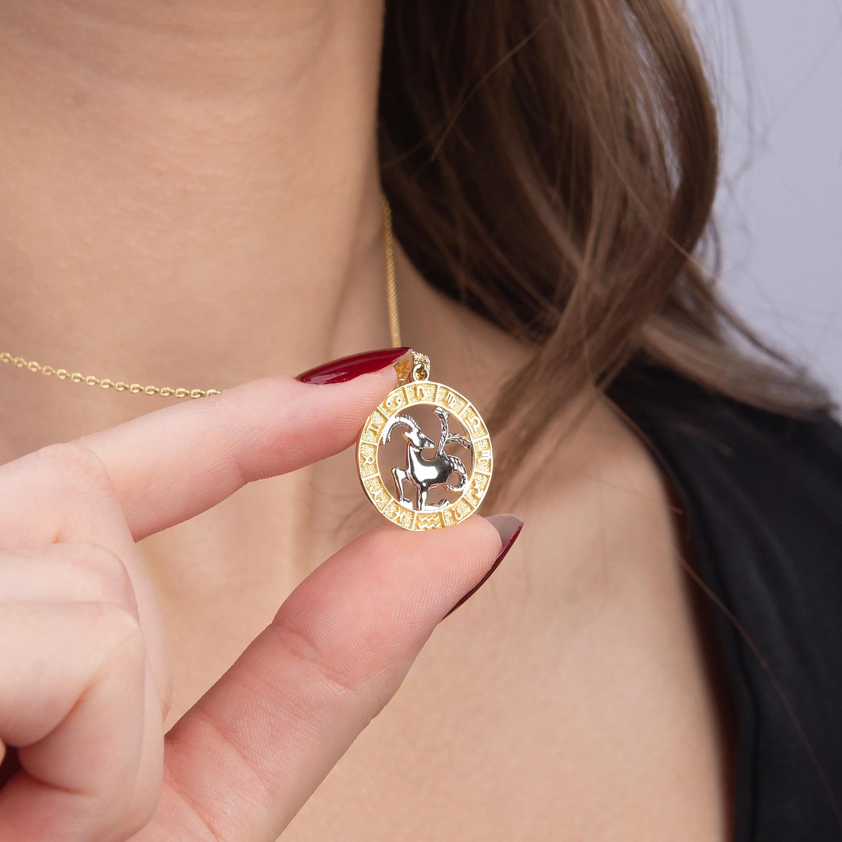 Boğa Burç Altın Charm