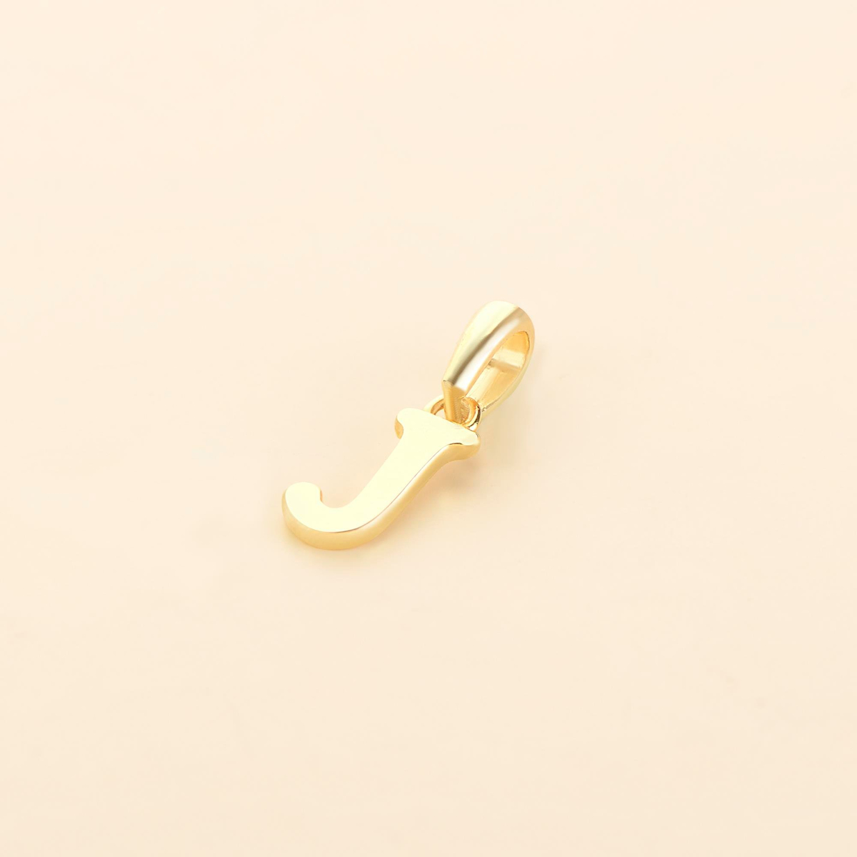 14 Ayar Altın J Harfi Kolye Ucu