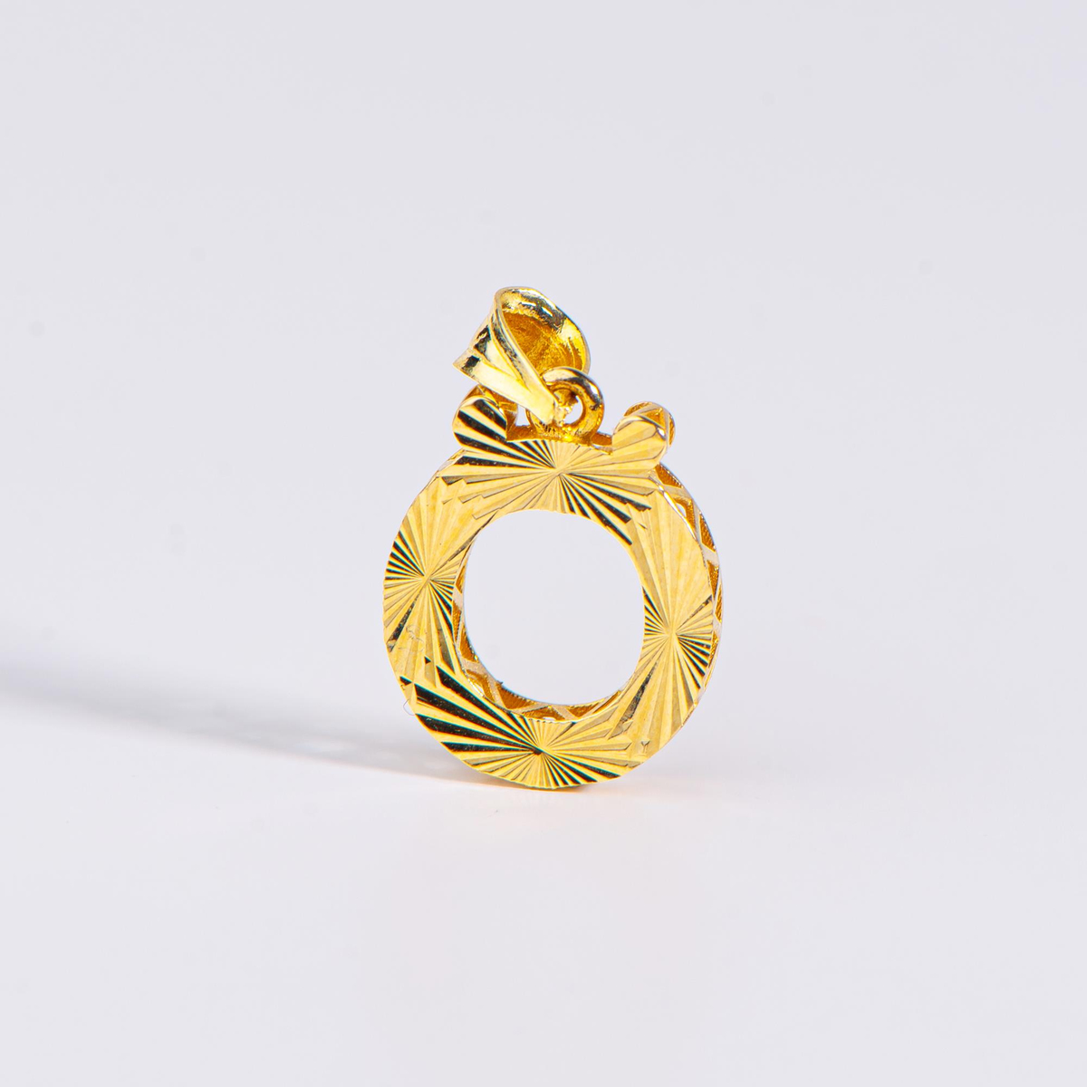 14 Ayar Altın Ö Harfi Kolye Ucu