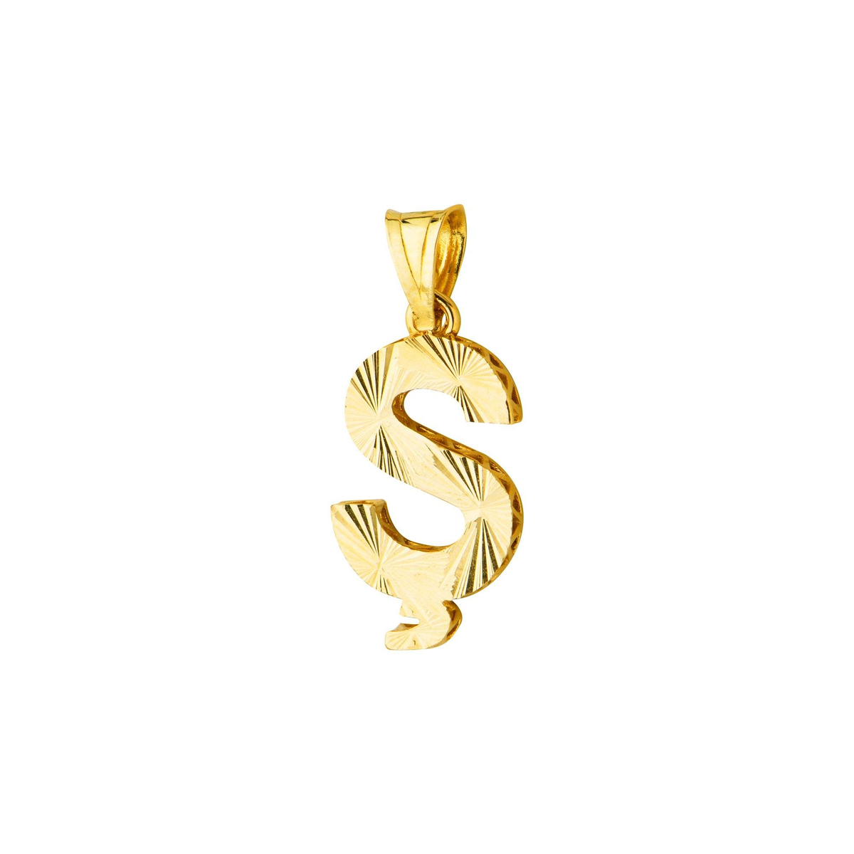 14 Ayar Altın Ş Harfi Kolye Ucu