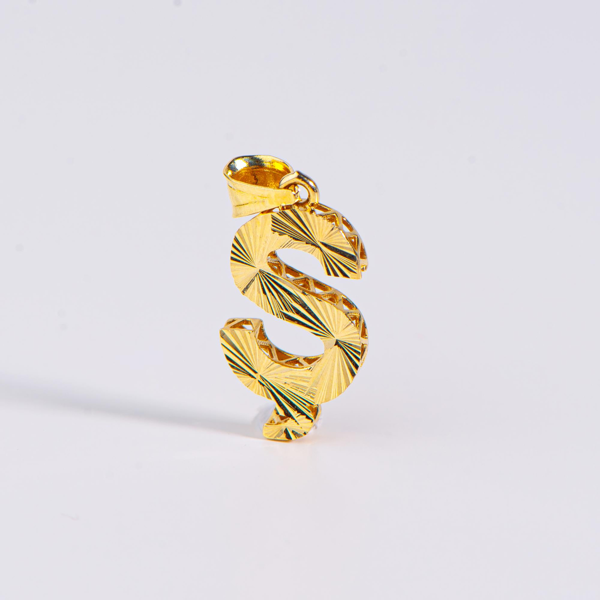 14 Ayar Altın Ş Harfi Kolye Ucu