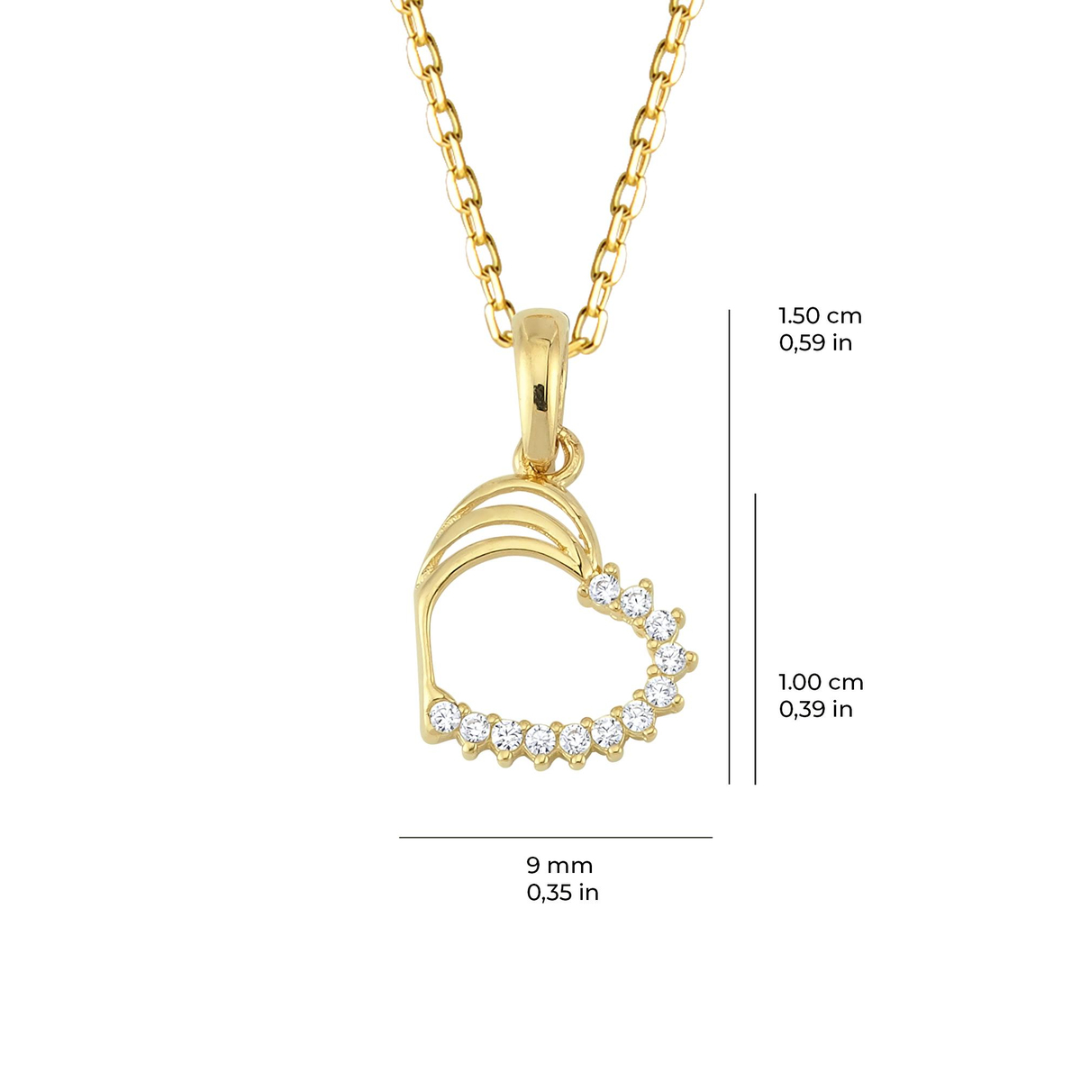 14 Ayar Altın Kolye