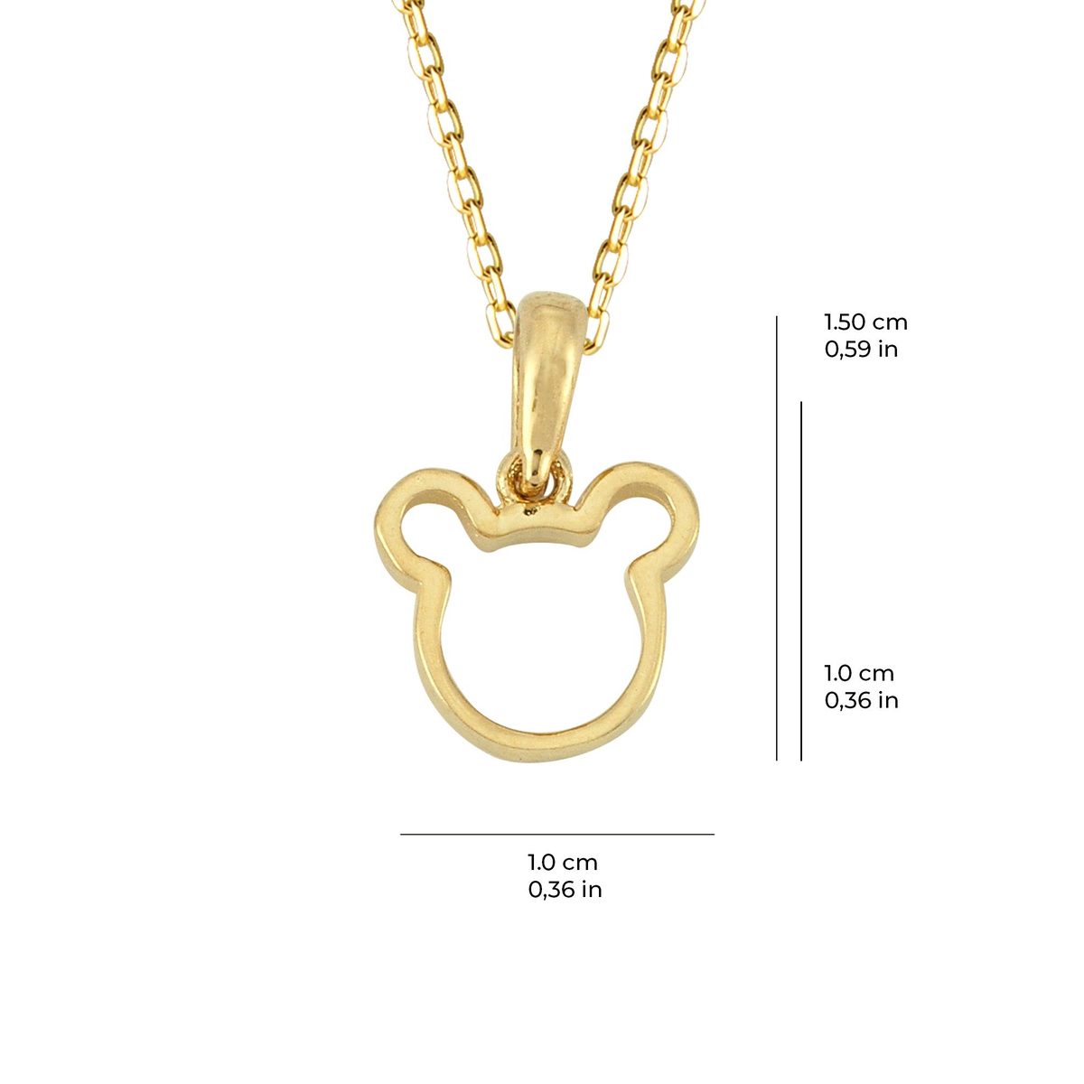 14 Ayar Altın Kolye