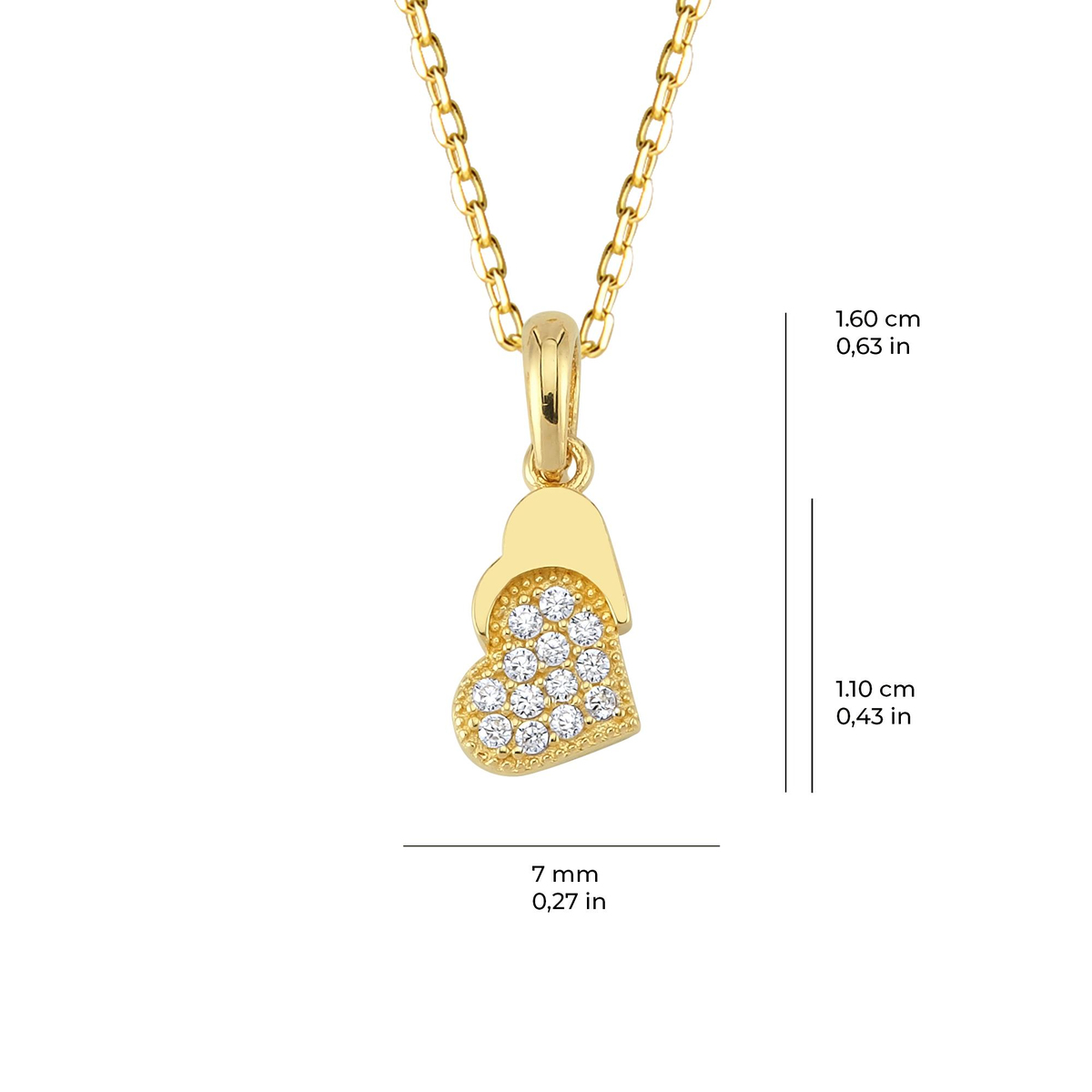 14 Ayar Altın Kolye