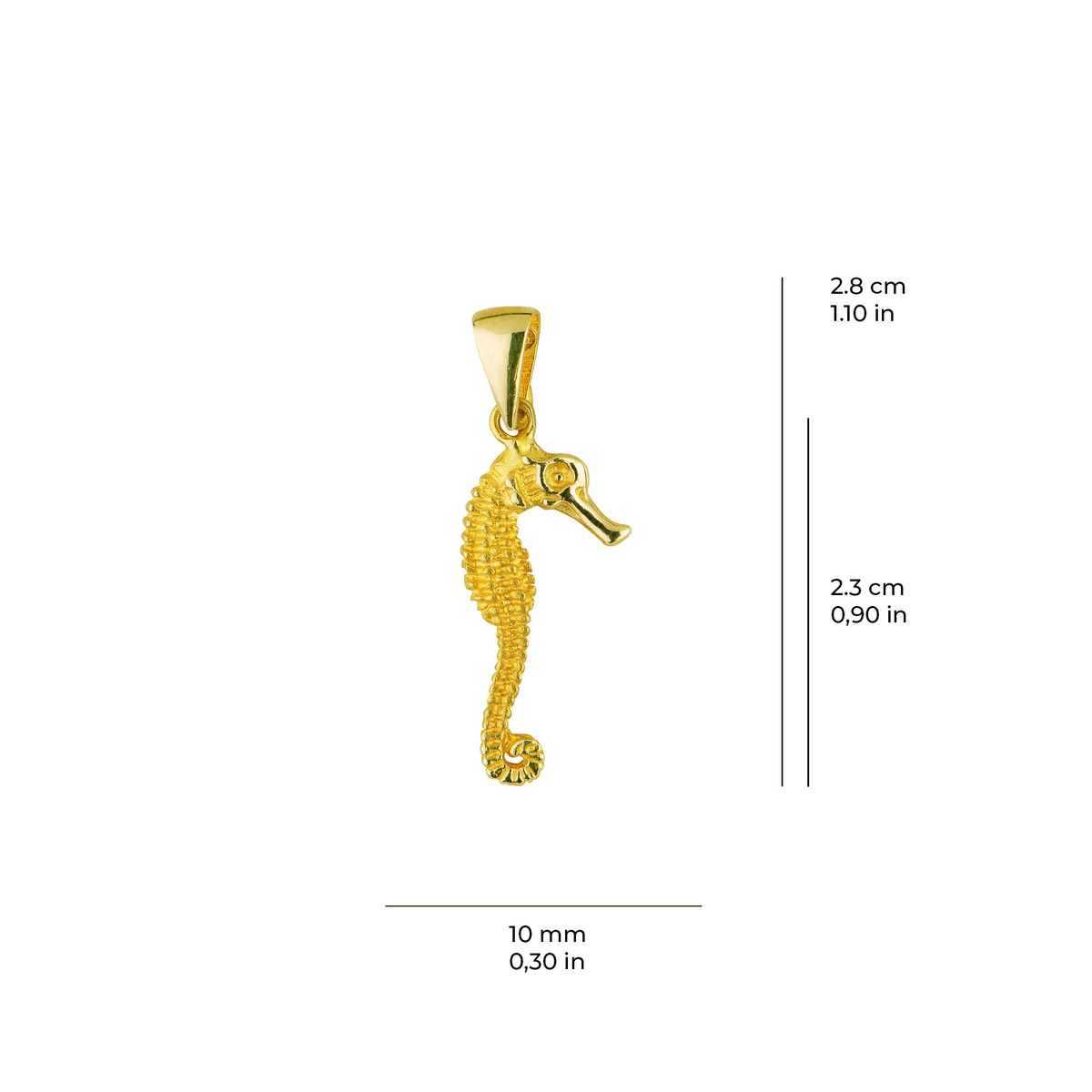 14 Ayar Altın Madalyon Kolye Ucu