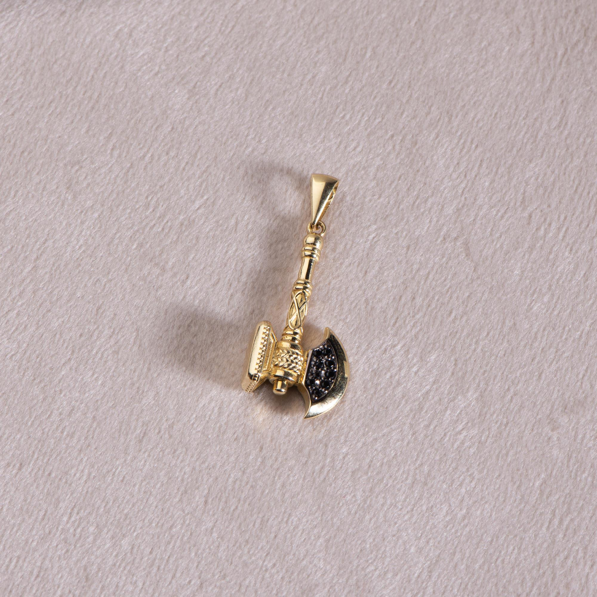 14 Ayar Altın Madalyon Kolye Ucu