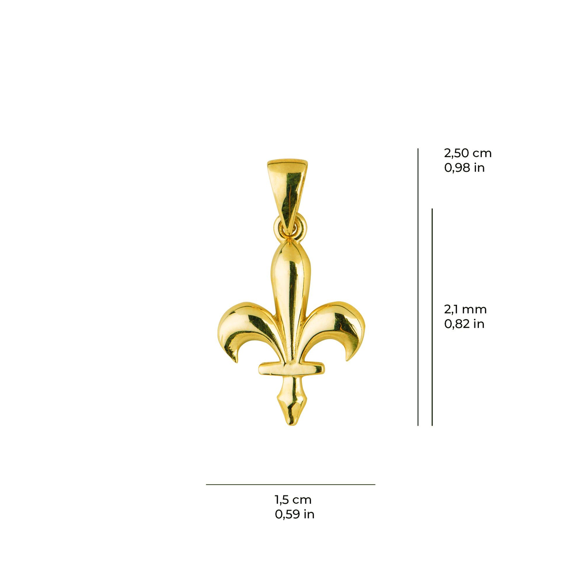 14 Ayar Altın Madalyon Kolye Ucu