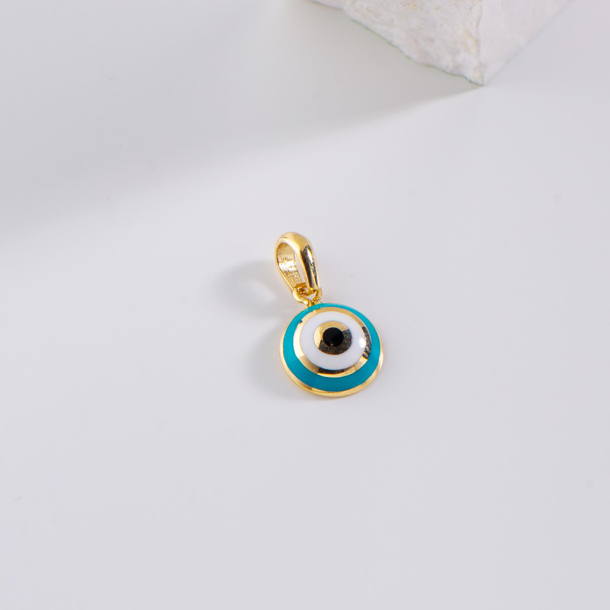 14 Ayar Altın Nazar Kolye Ucu
