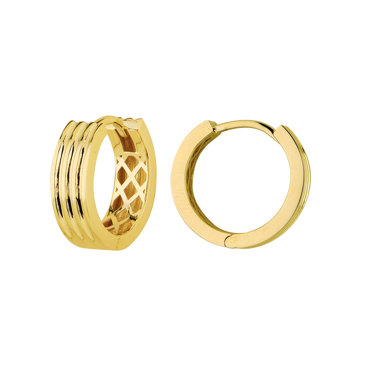 14 AYAR FİZYON ALTIN KÜPE