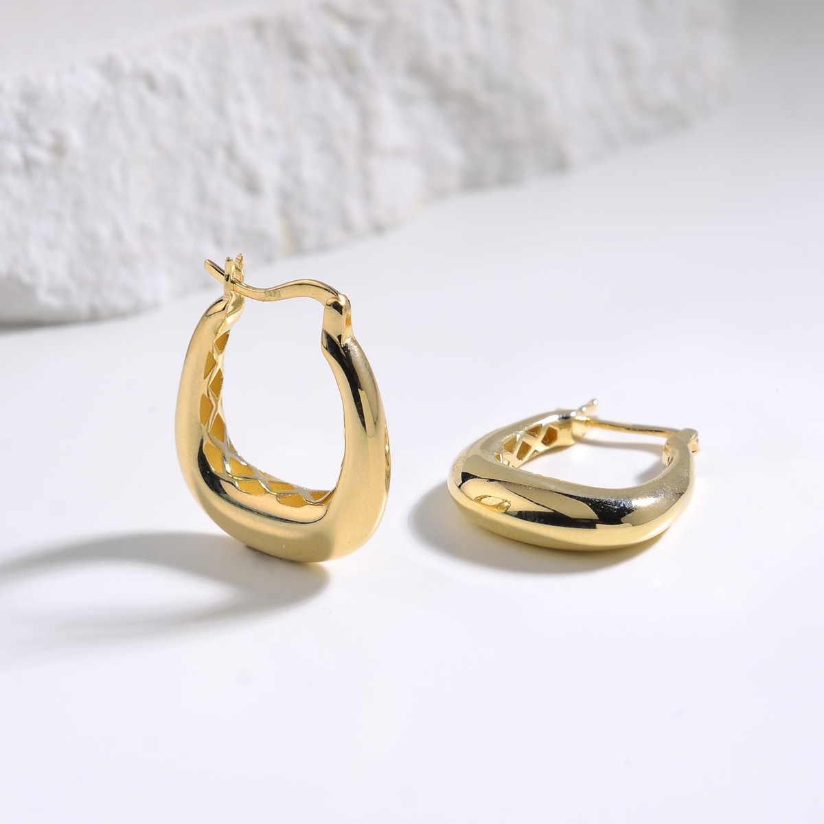 14 AYAR FİZYON ALTIN KÜPE