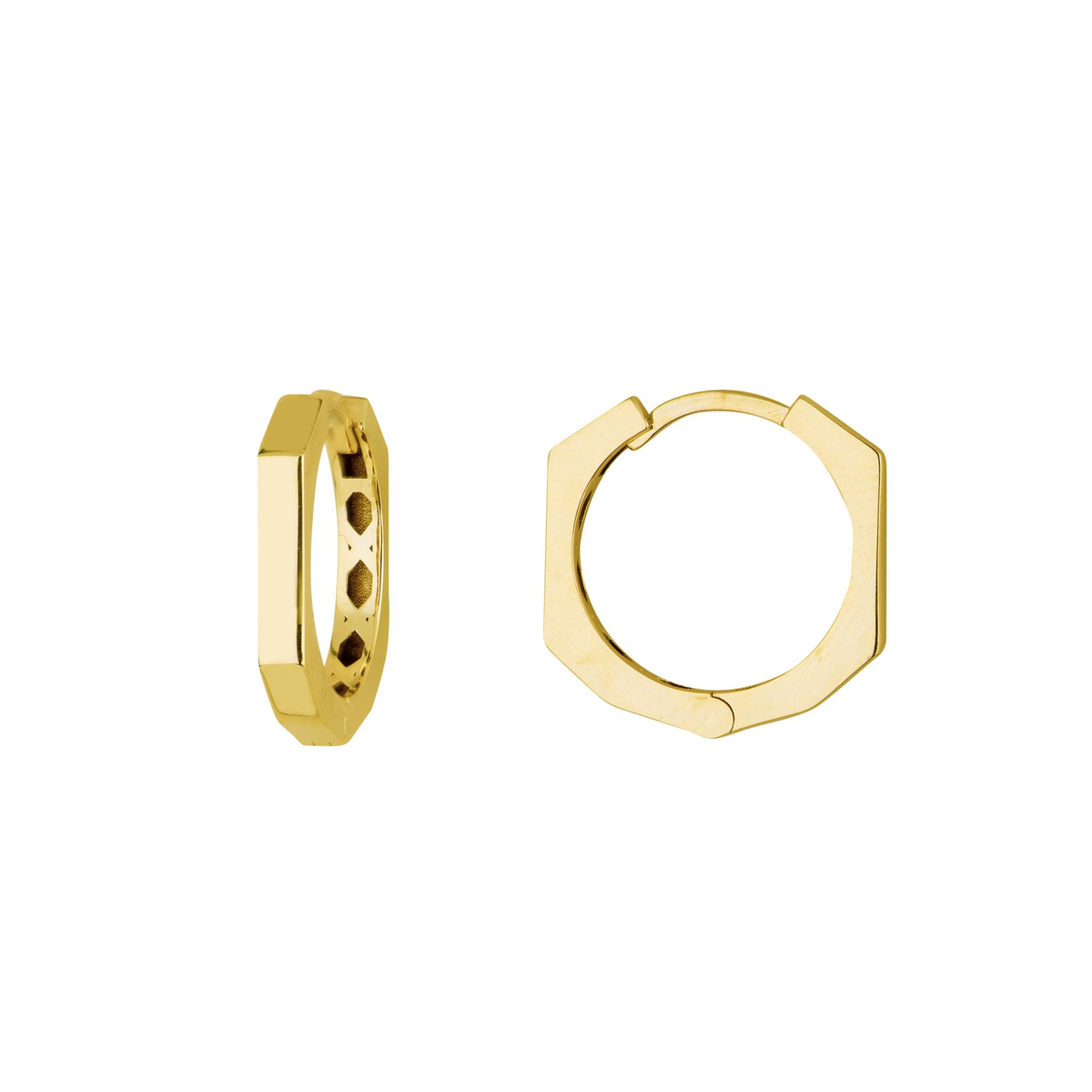 14 AYAR FİZYON ALTIN KÜPE