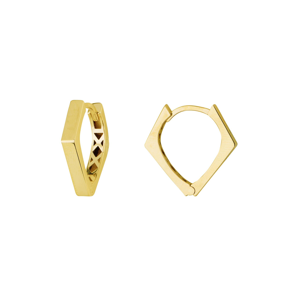 14 AYAR FİZYON ALTIN KÜPE