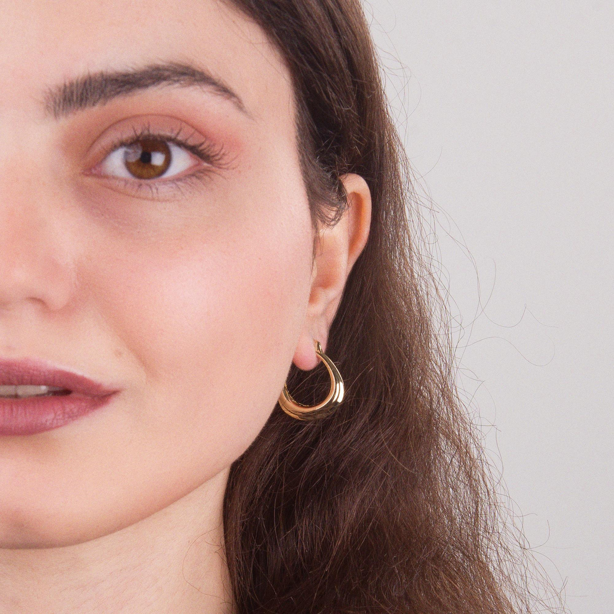 14 AYAR FİZYON ALTIN KÜPE