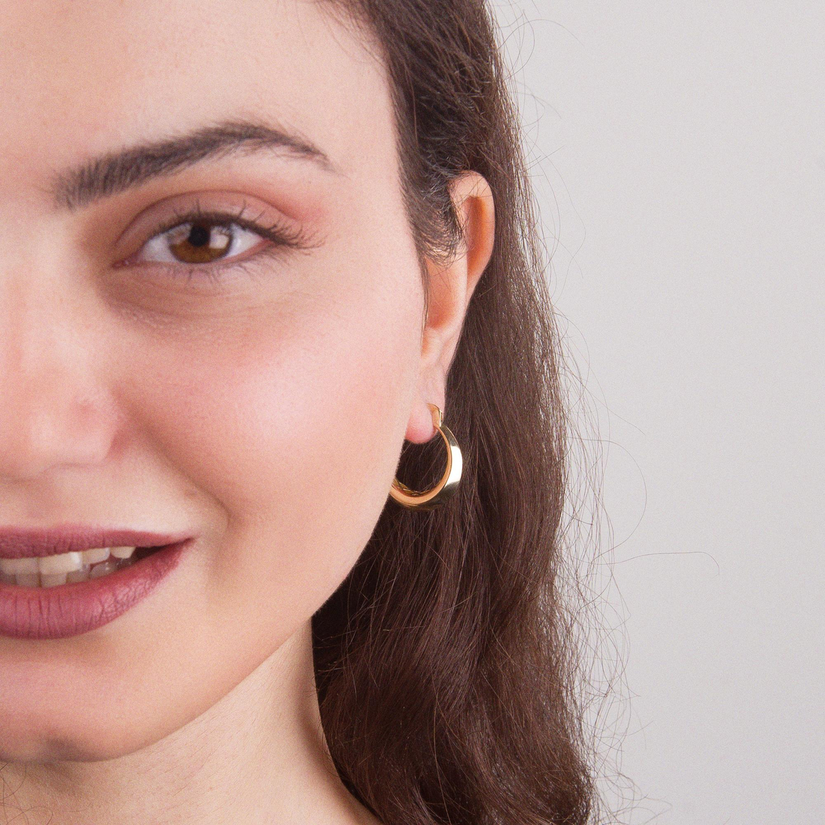 14 AYAR FİZYON ALTIN KÜPE