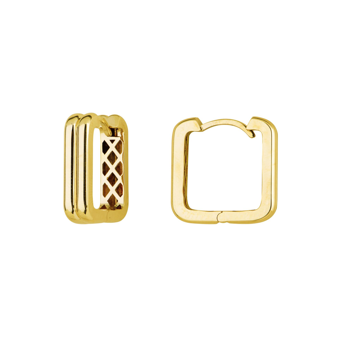 14 AYAR FİZYON ALTIN KÜPE