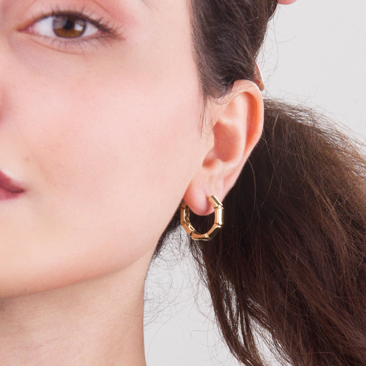 14 AYAR FİZYON ALTIN KÜPE