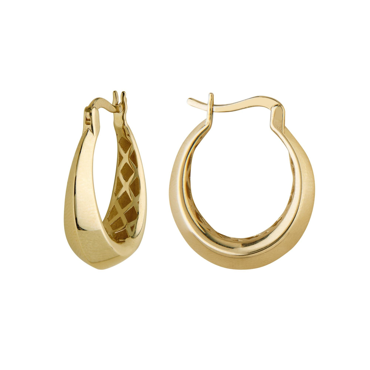 14 AYAR FİZYON ALTIN KÜPE