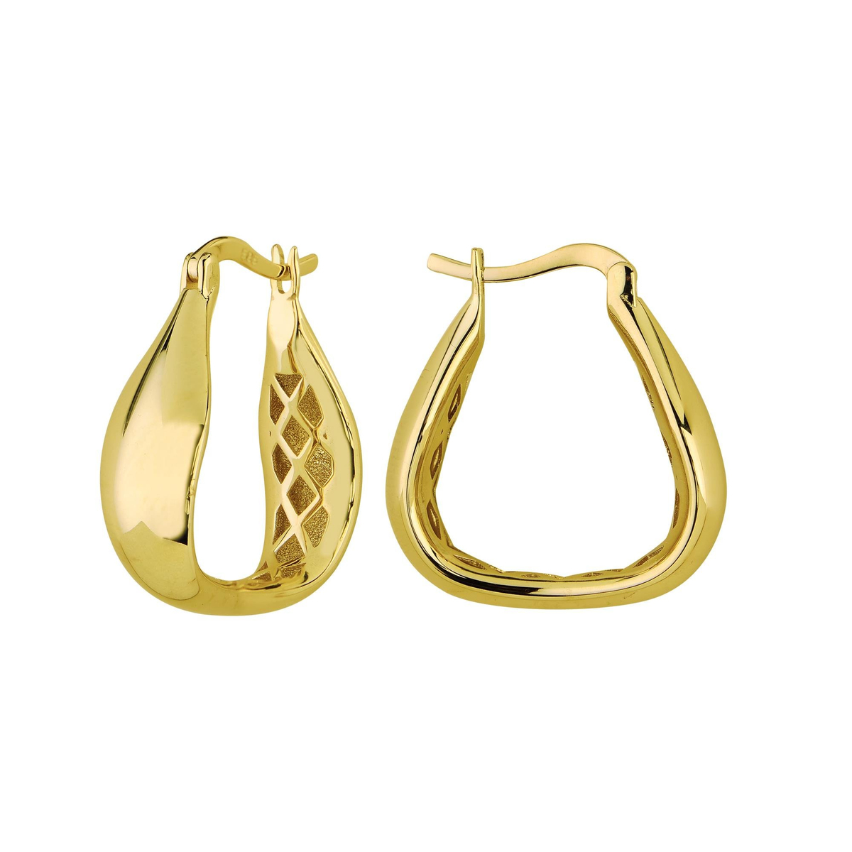 14 AYAR FİZYON ALTIN KÜPE