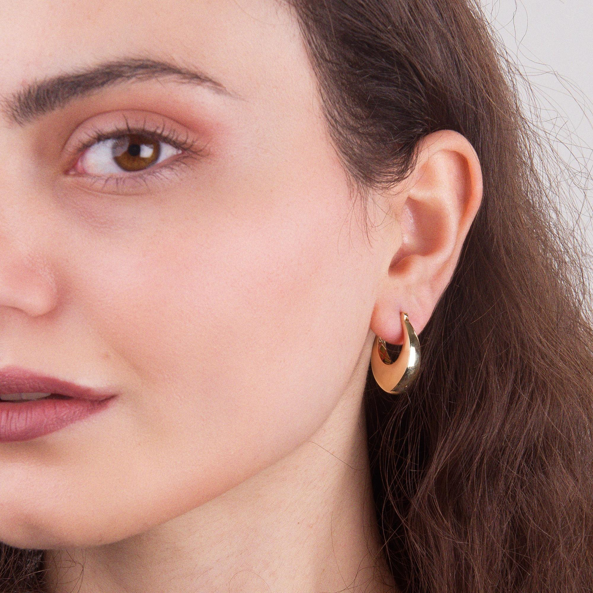 14 AYAR FİZYON ALTIN KÜPE