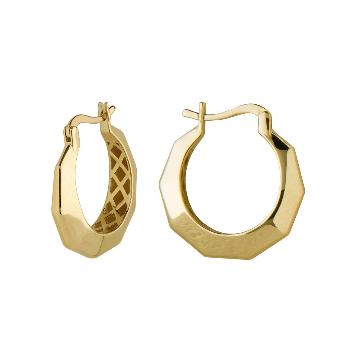 14 AYAR FİZYON ALTIN KÜPE