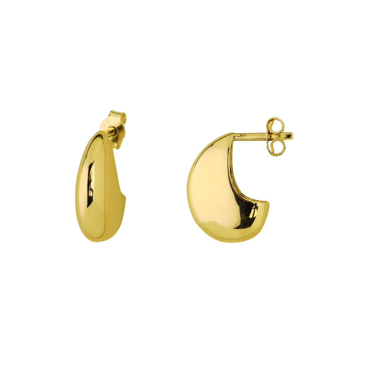 14 AYAR FİZYON ALTIN KÜPE