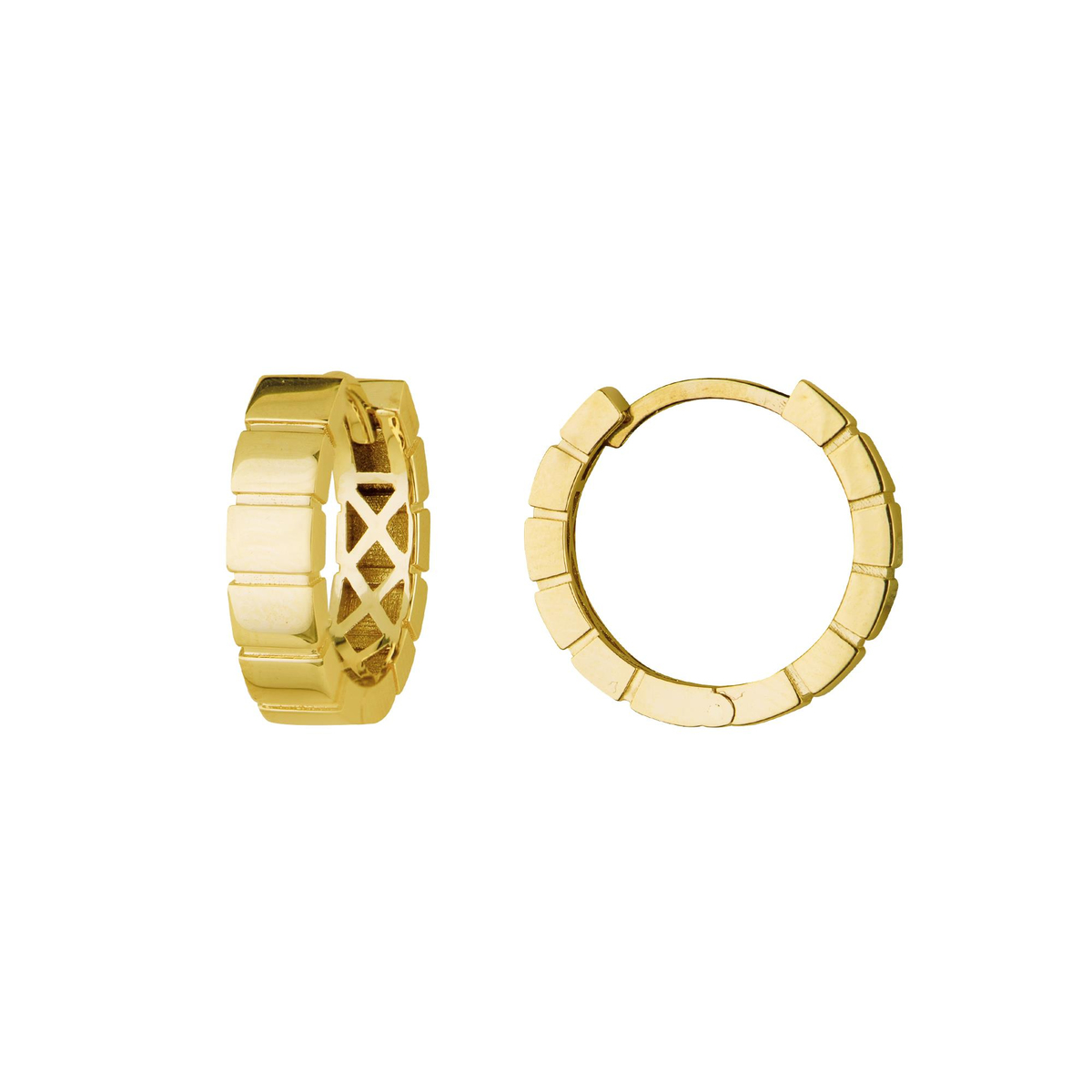 14 AYAR FİZYON ALTIN KÜPE