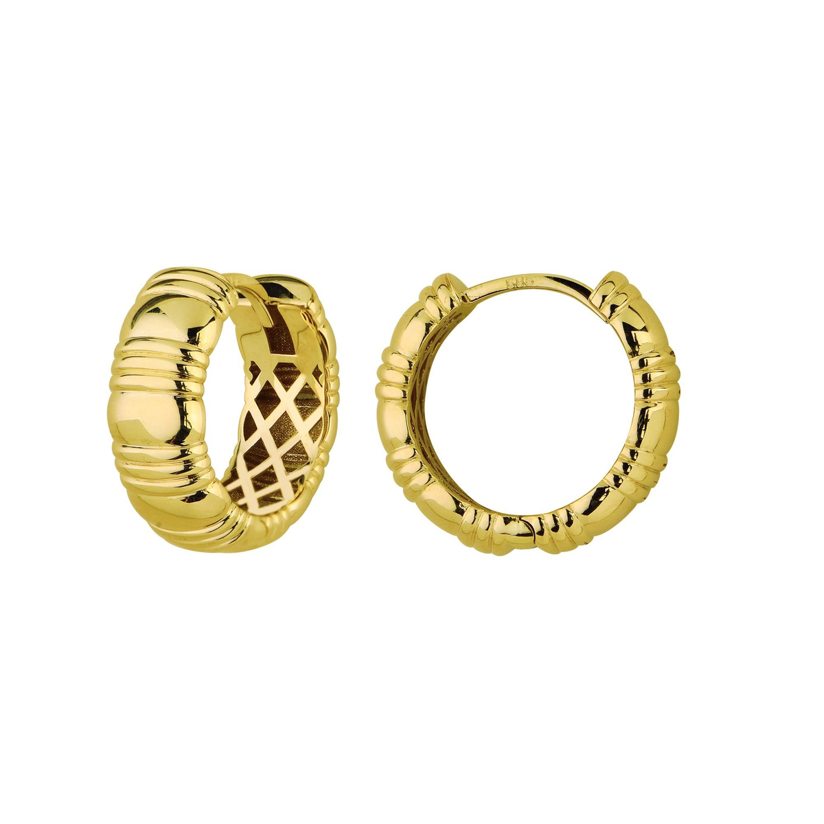 14 AYAR FİZYON ALTIN KÜPE