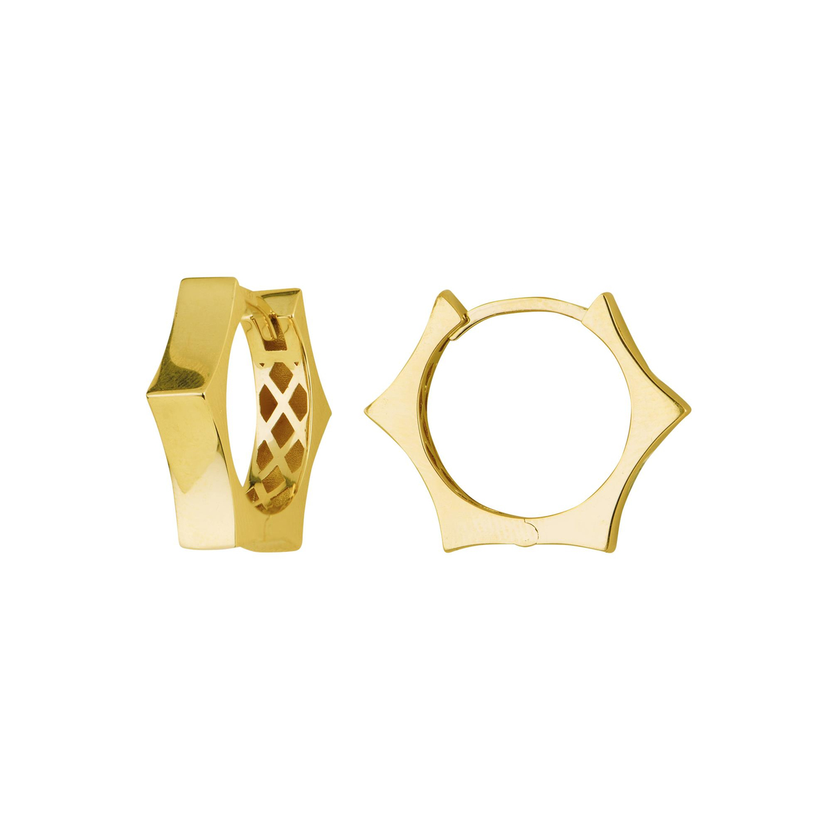 14 AYAR FİZYON ALTIN KÜPE