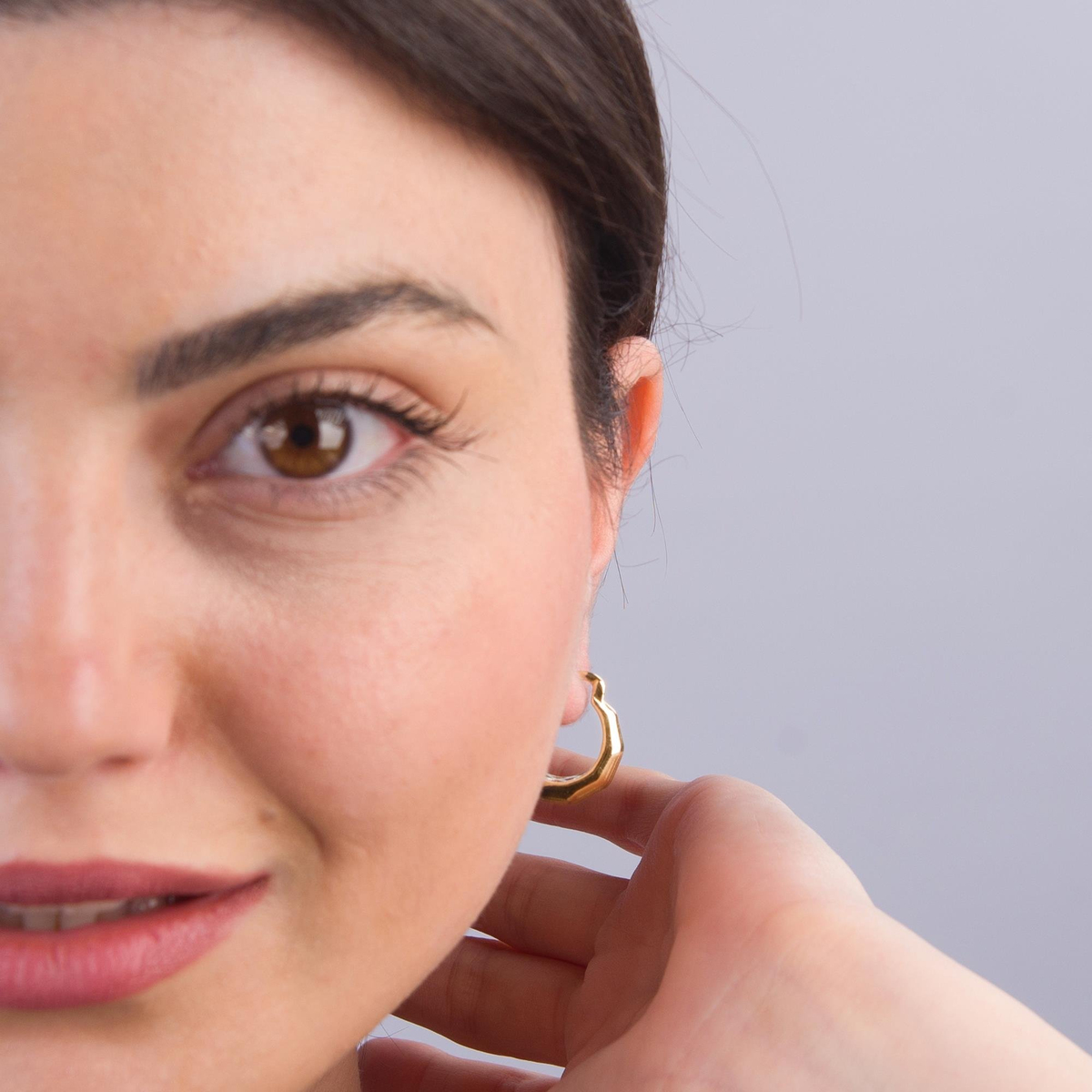 14 Ayar İtalyan Altın Küpe