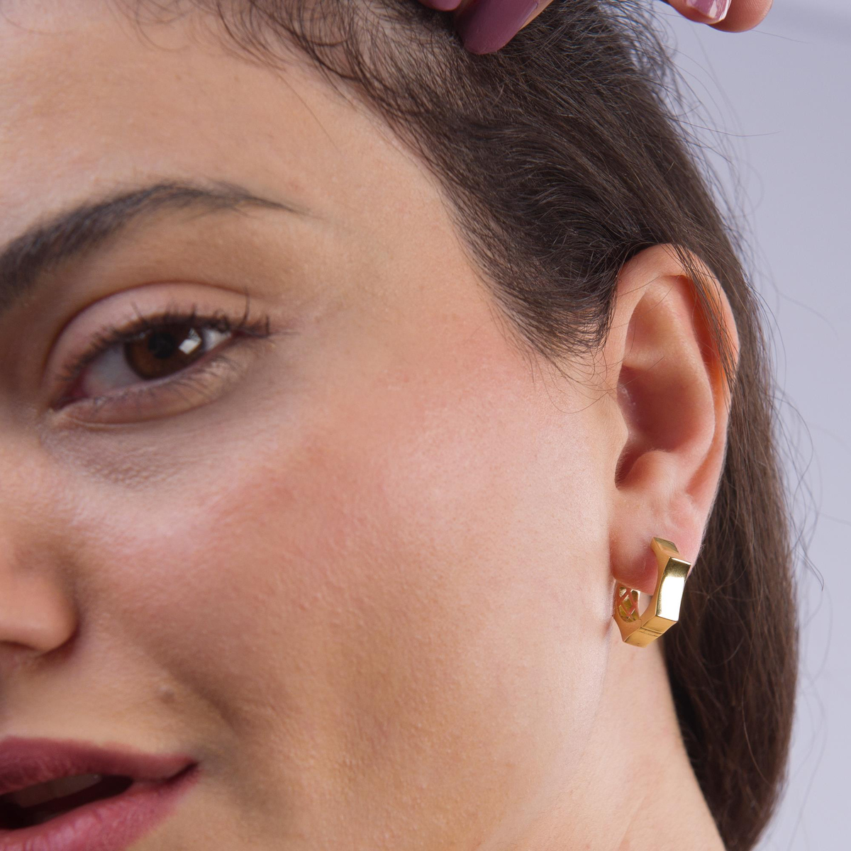 14 Ayar İtalyan Altın Küpe