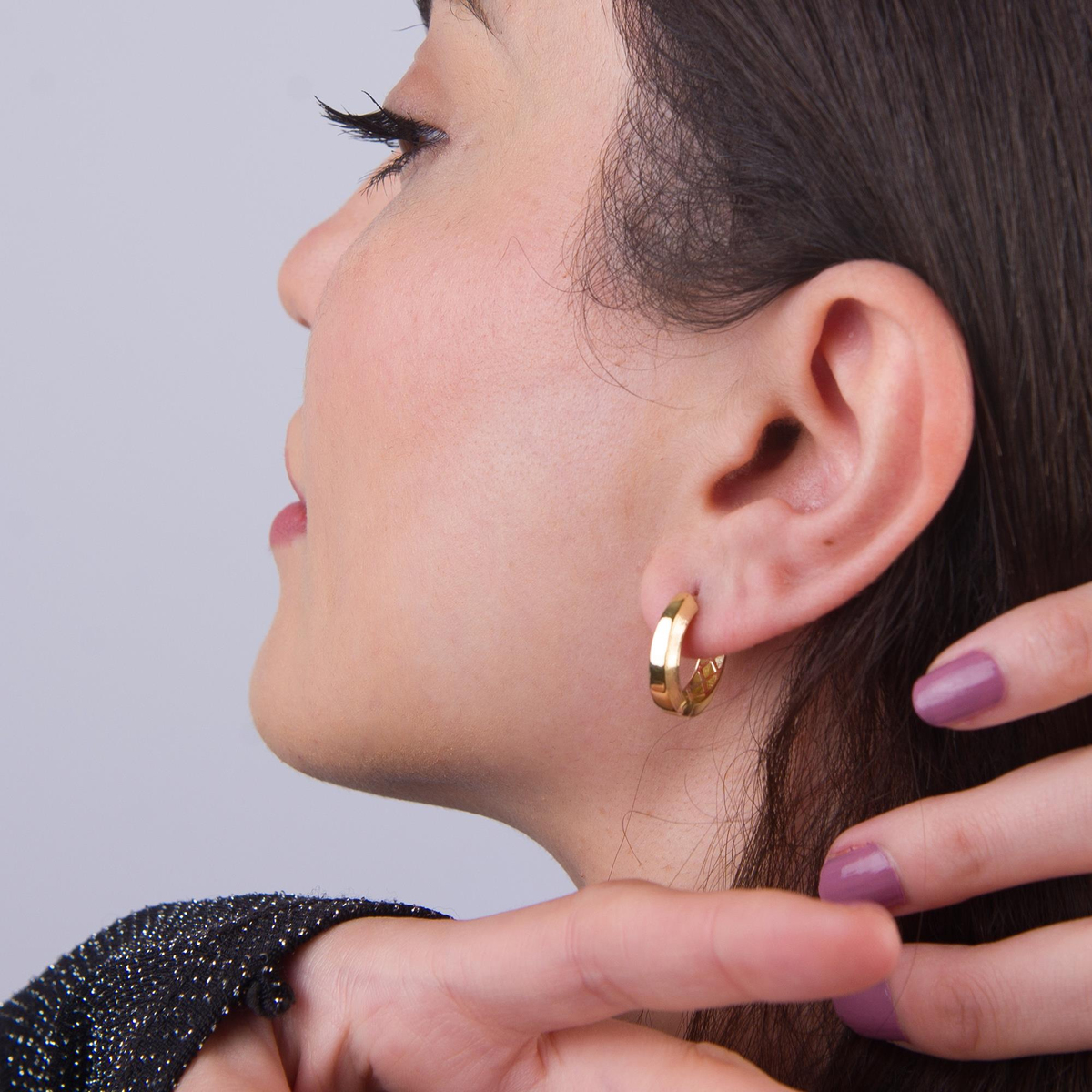 14 Ayar İtalyan Altın Küpe